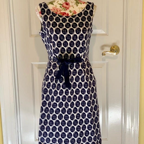 Lilly Pulitzer Evie dress Cameo White Unbutton - M - Picture 2 of 9